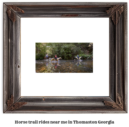 horse trail rides near me in Thomaston, Georgia